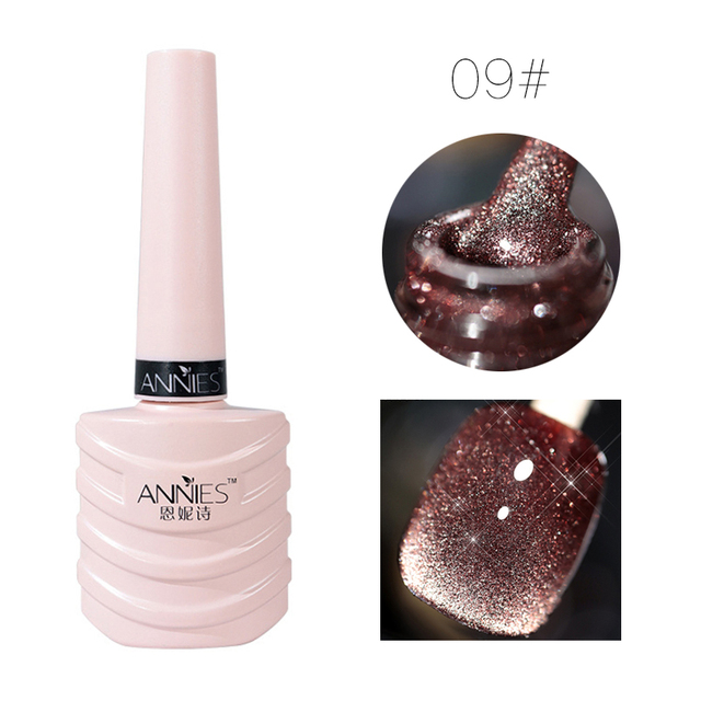 2022 New Gel Nail Polish Reflective Glitter For Nail Art Semi Permanent Soak Gel UV LED Varnish Base Matte Coated Nail Art Tool