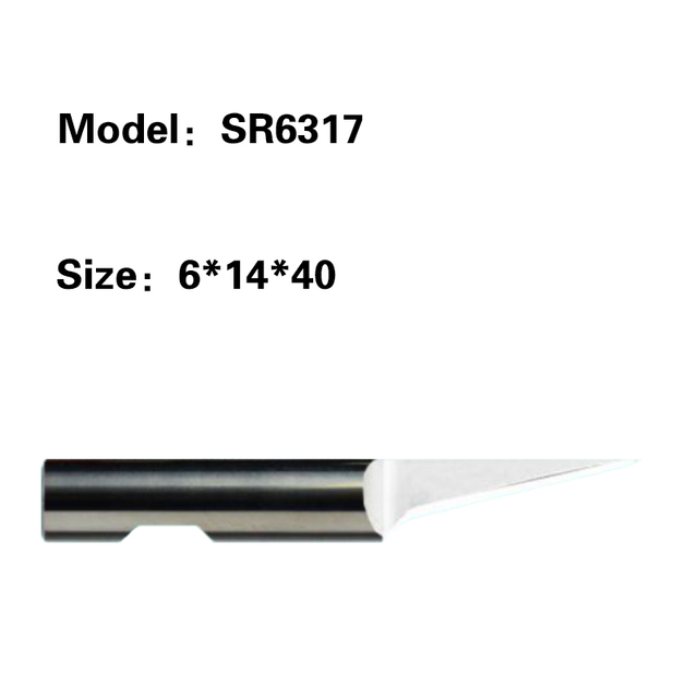 6mm Round Single Edge Tungsten Carbide Blades, ZUND, COMELZ, ATOM Cutter SR6303 SR6307 SR6310 SR6315 SR6316 SR6375