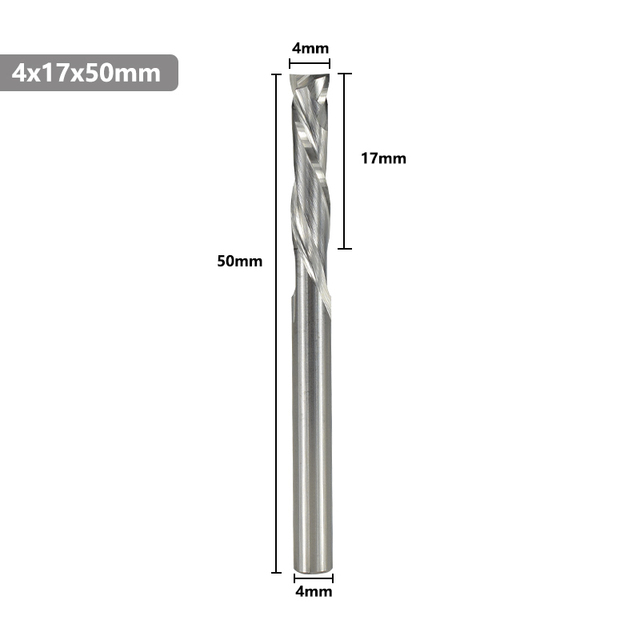 XCAN Up Down Cutter 3.175/4/5/6/8/10mm Shank CNC Router Bit for Woodworking 2 Flute Carbide End Mill Wood Mills Cutter