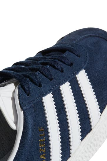 adidas Original Navy/White Gazelle Trainers