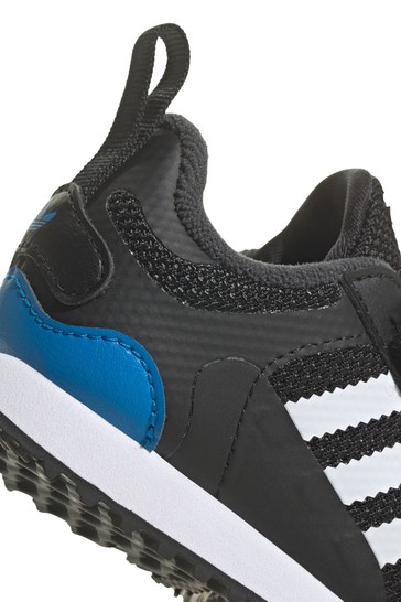 adidas Originals Black Zx Infant  Strap Trainers