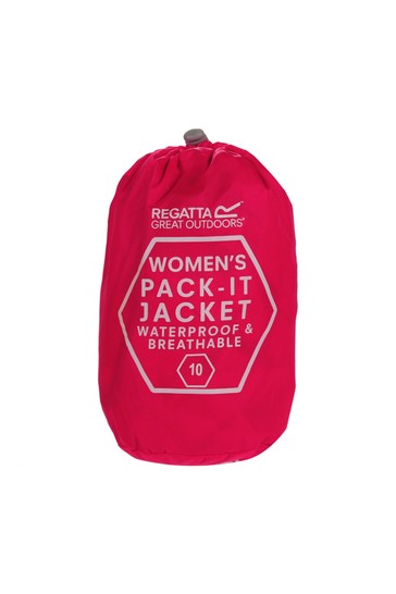 Regatta Womens Pack It III Waterproof Jacket