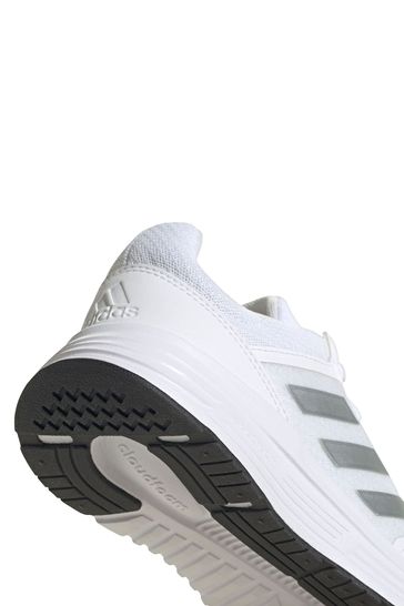 adidas White Galaxy 5 Trainers