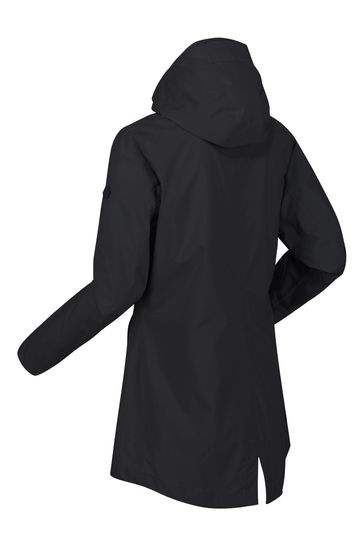 Regatta Womens Pulton II Black Waterproof Jacket