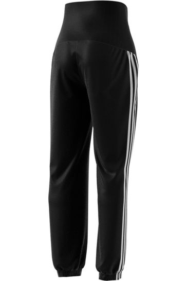 adidas Maternity 3 Stripe Cotton Joggers