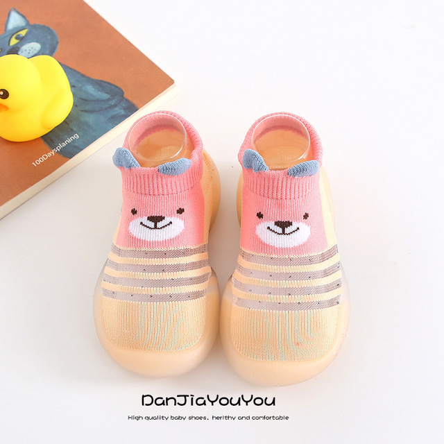 Children's Sock Shoes Summer Hollow Out Cartoon Anti-Skidding Baby Girl Outdoor Shoes Baby Boys Shoes First Walking Shoes 2022