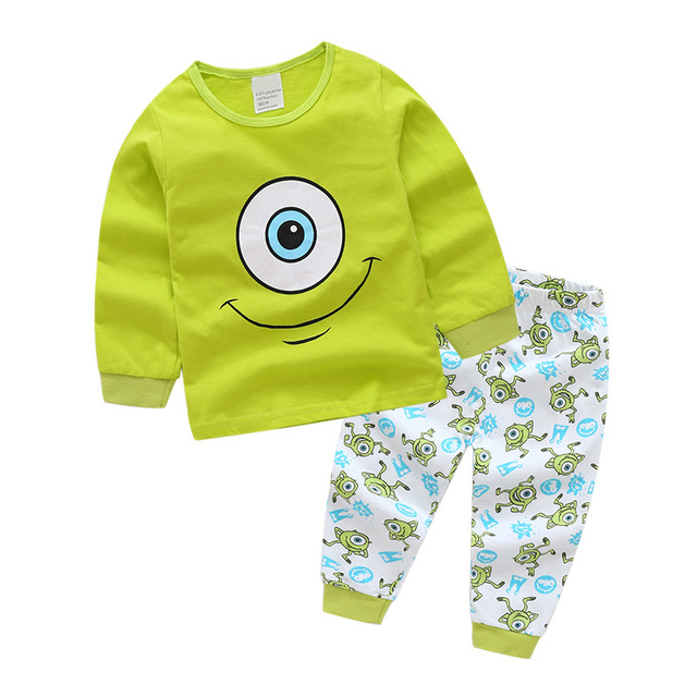 1-7y New Kids Twisty Woody Buzz Lightyear Pajamas Sets Baby Girls and Boys Clothes Pajamas Cartoon 2 Pieces Set