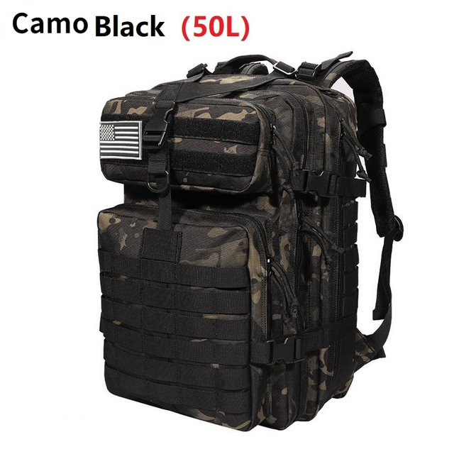 30L/50L 1000D Nylon Waterproof Backpack Outdoor Military Backpacks Tactical Sports Camping Hiking Trekking Hunting Hunting Bag