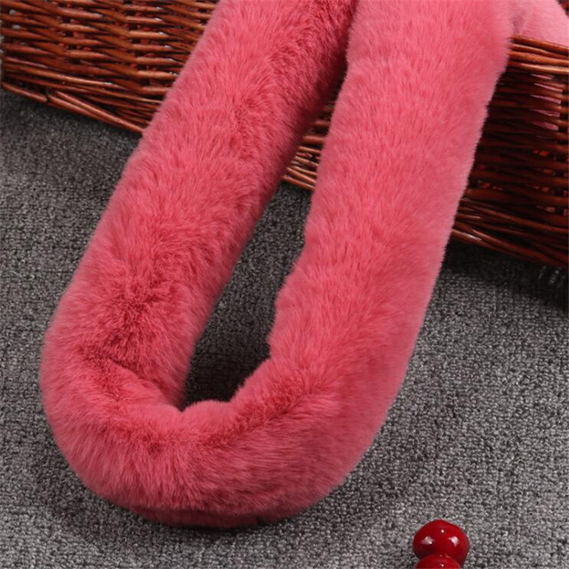 120cm Replacement Bag Belt Faux Fur Straps Handle for Purse Belts Bag Accessories Golden Buckle A119