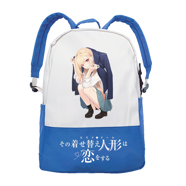 Anime Manga My Sweetheart Dress Students Backpack Large Capacity School Bag Shoulder Bags High Quality For Boys Girls