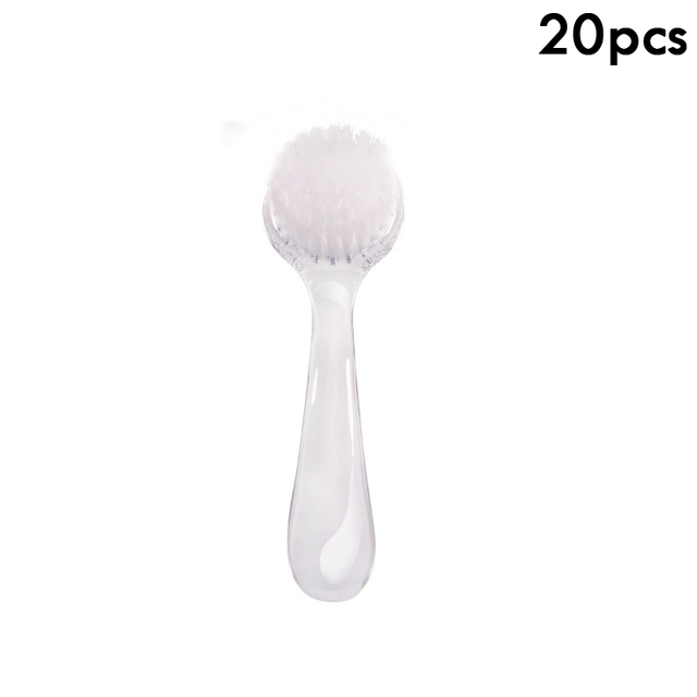 10/20/30/50pcs Plastic Nail Dust Cleaning Powder Brushes Removal Tools Dust Cleaner Nail Cleaning Brush Clean Tools Nail Brushes