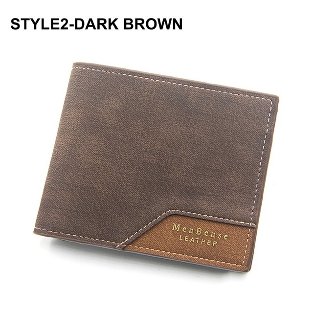 Luxury Fashion Men Leather Wallet Slim Coin Purse Business Foldable Wallet Man Card Holder Pocket Clutch Male Bags Tote Bag