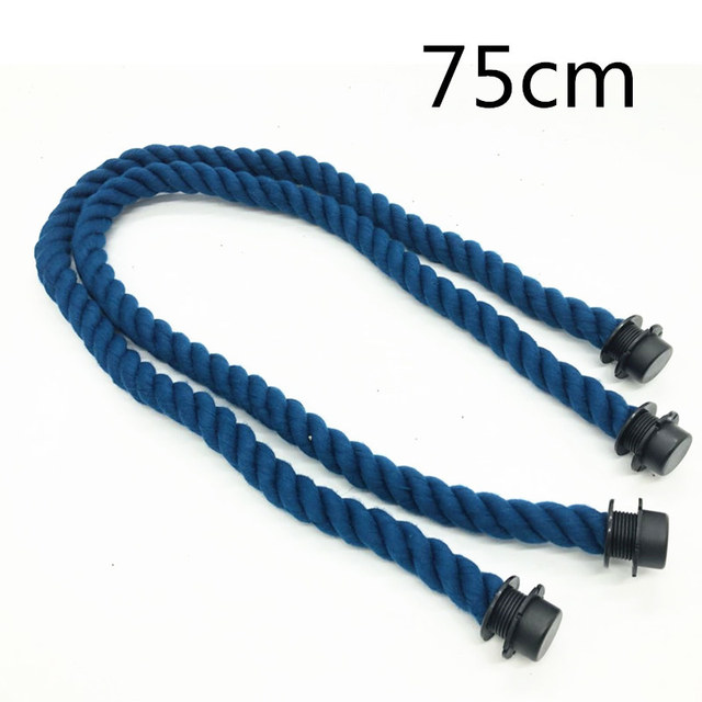 45cm/50cm/65cm/75cm cotton and hemp rope bag handles for obag bag handles accessories use