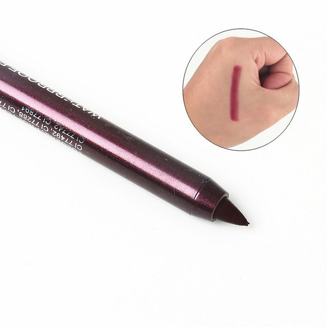 1pc Selling Charming Women Long※ Waterproof Eyeliner Pencil Pigment Silver Color Eyeliner Beauty Makeup Beauty Tools