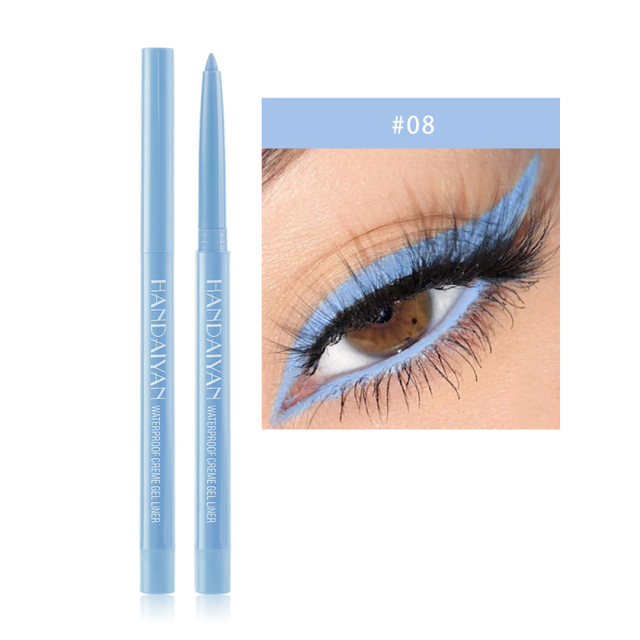 Ultra-thin Liquid Eyeliner Pen Quick-drying Waterproof Sweat-proof Long Lasting Non-Smudge Eye Makeup Thin Eyeliner TSLM1