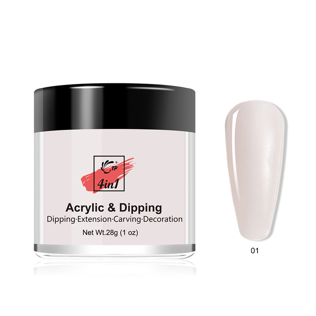 TP - Long Lasting Nail Dipping Powder, 28g, Acrylic, Without Lamp, Manicure System, Natural Drying