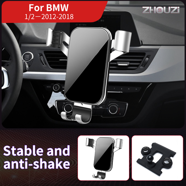 ل BMW 1 2 3 4 5 6 7 سلسلة X1 X2 X3 X4 X5 X6 X7 خاص حامل GPS الجاذبية والملاحة الهاتف المحمول قوس سيارة الهاتف المحمول حامل