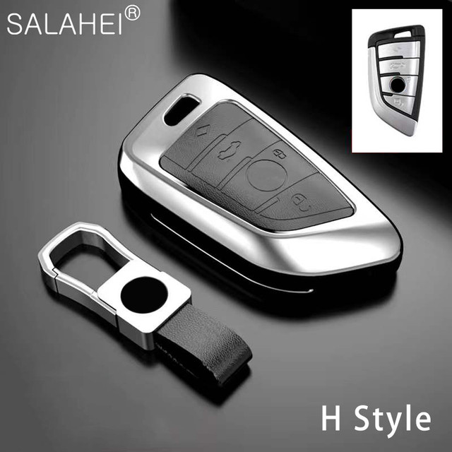 Zinc Alloy Car Key Case Cover For BMW X1 X3 X4 X5 F15 X6 F16 G30 7 Series G11 F48 F39 520 525 G20 118i 218i 320i Car Accessories