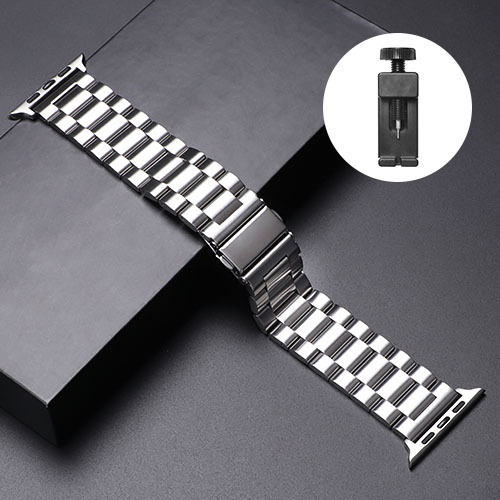 Metal Strap for Apple Watch Band 44mm 42mm 40mm 38mm 41 45mm Stainless Steel Bracelet for iWatch 7 6 SE 5 4 3 Series Accessories