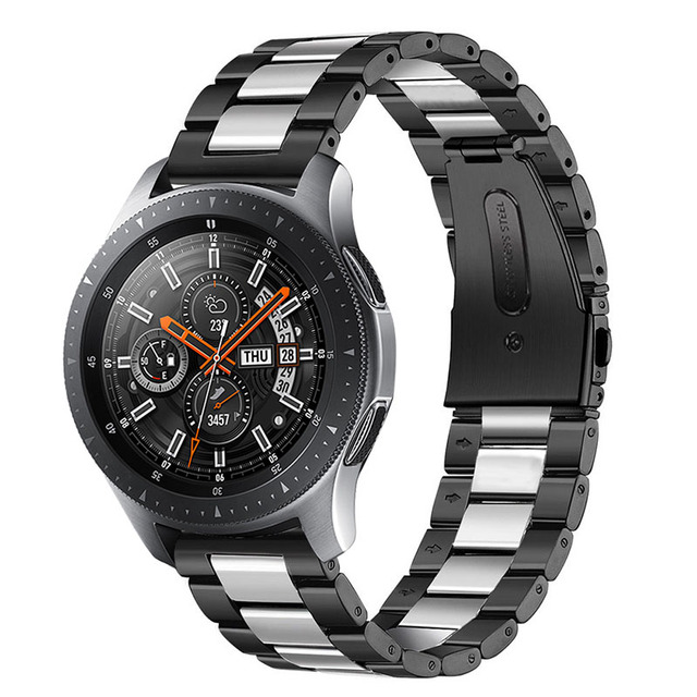 22mm Metal Strap for Samsung Galaxy Watch 3 45mm/Huawei Watch 3 GT3/Amazfit GTR Stainless Steel Strap for 20mm Galaxy Watch 4