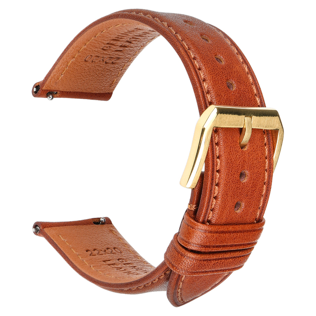 Hight Quality Watch Band Quick Release Soft Genuine Leather Strap for Huawei GT2 Pro ECG 22mm 20mm Mens Smartwatch Accessories