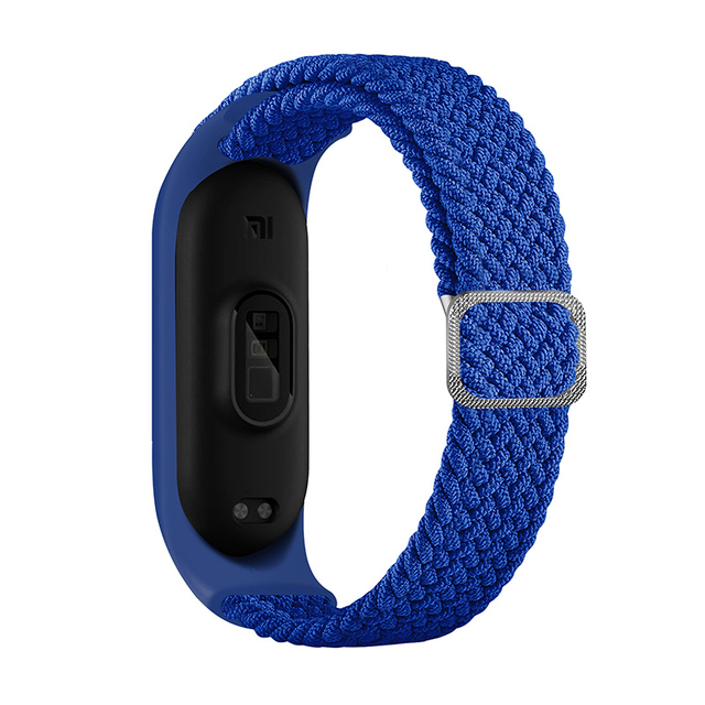 ZHIX مطاطا قابل للتعديل النايلون مضفر سوار ل Mi الفرقة 6 حزام Miband 4 3 correa معصمه ل شاومي Mi الفرقة 5 حزام