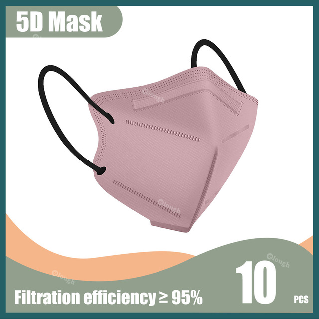 Mascarillas FFP2 Adult KN95 Face Masks Mascara FFP2 Respirator FPP2 Masks 5 Layer ffp2fan Approved FFP Certificate FFP 2 Mascara 10 to 100pcs