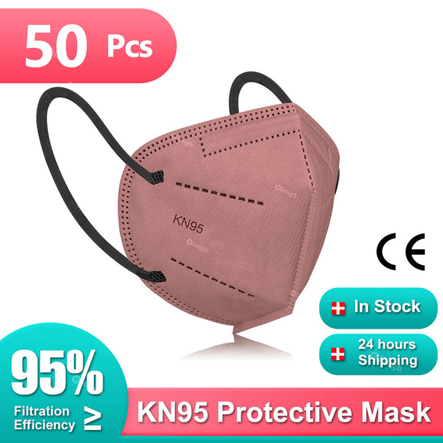 KN95 mascarillas fpp2 mascherina ffp2 face mask Certified face mask 95% Adlut filter Disposable masks KN95 masque fp2 mascara mascqrillas