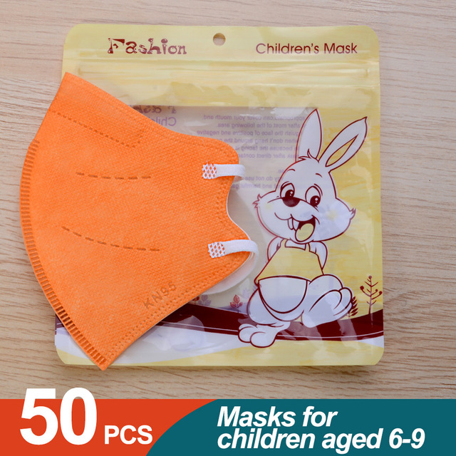 10/20/50 قطعة ffp2mask niños 6-9old قناع للأطفال kn95 mascarillas niños ce قابل للغسل الاطفال ffp2reutilizable fpp2 infantil أقنعة