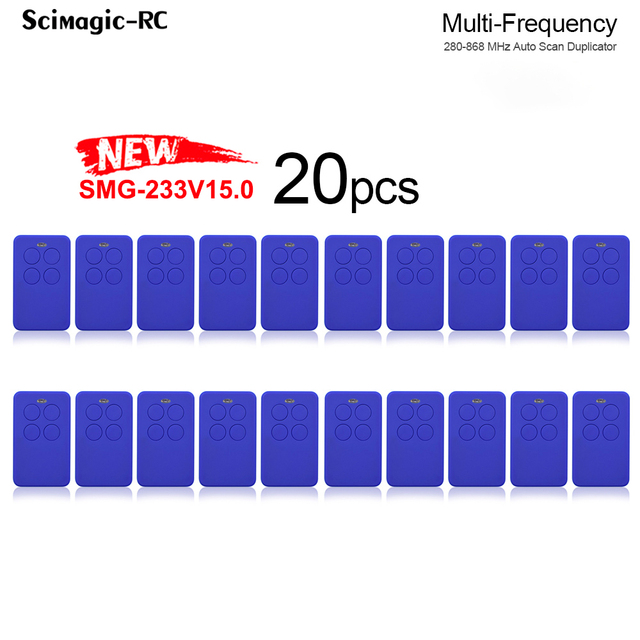 Scimagic-RC SMG-233V15.0 كراج عن بعد التحكم متعدد التردد 280-868MHz الناسخ استنساخ 433MHz 868.3MHz القيادة الارسال