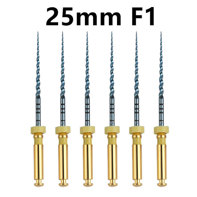 Dental Heat Activated Files Blue Endo Files Drive Use Rotary Files SX-F3 25mm For Root Canal Treatment