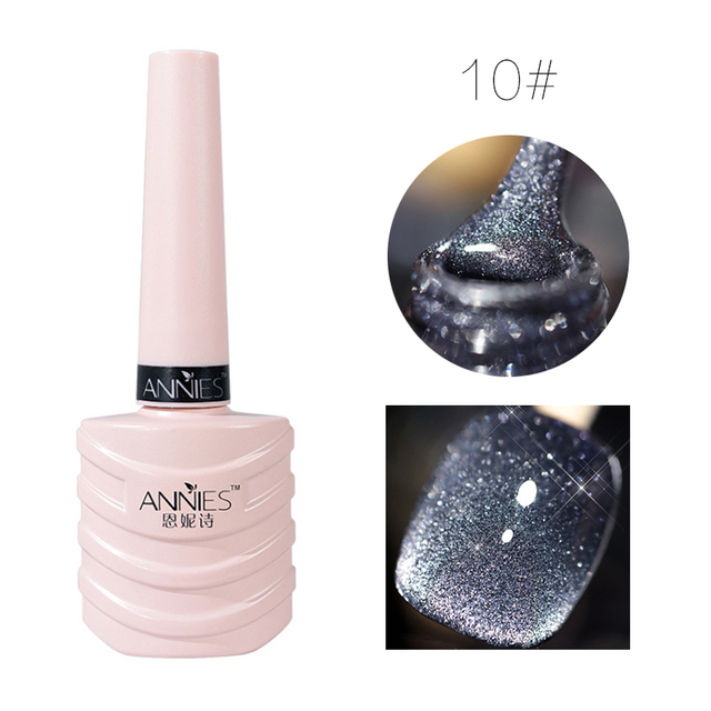 2022 New Gel Nail Polish Reflective Glitter For Nail Art Semi Permanent Soak Gel UV LED Varnish Base Matte Coated Nail Art Tool