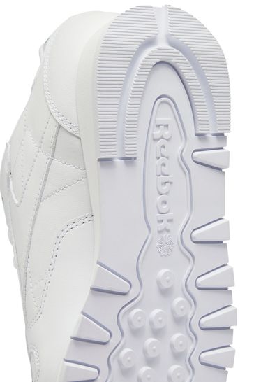 Reebok Womens White Classic Leather Trainers