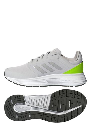 adidas White Galaxy 5 Trainers