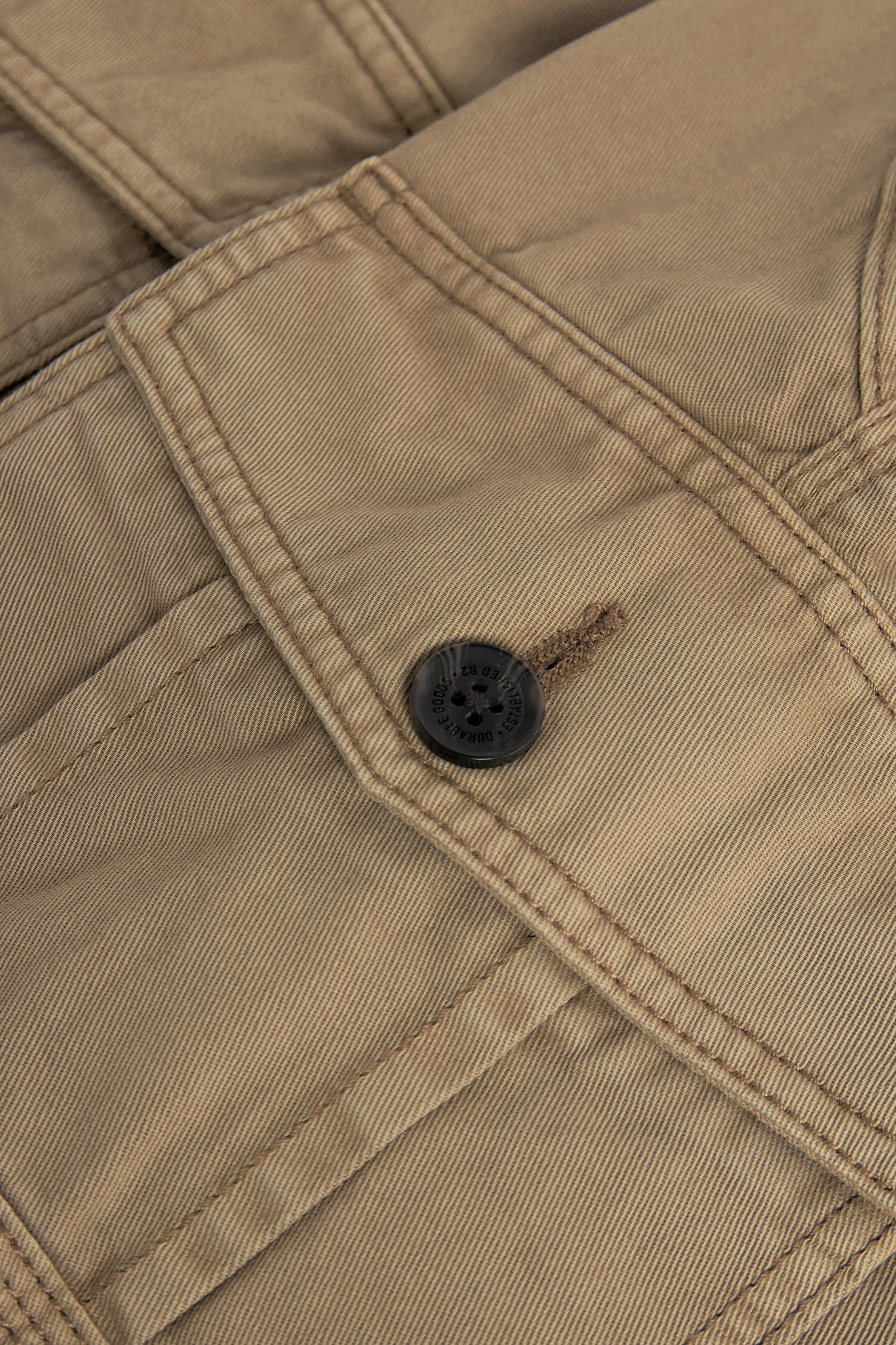 Premium Laundered Cargo Shorts Regular Length