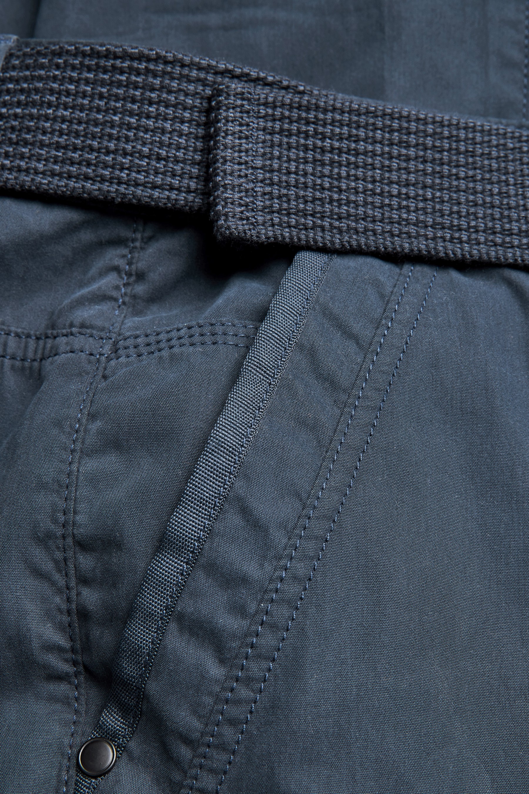 Belted Tech Cargo Trousers