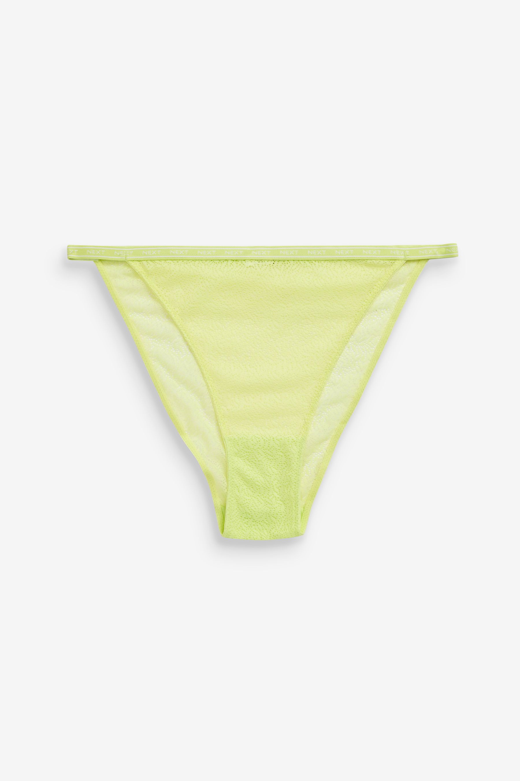 Logo Mesh Knickers 2 Pack Tanga