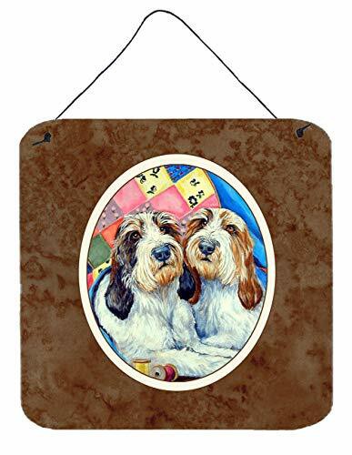 Caroline&#39;s Treasures 7095Ds66 Petit Basset Griffon Vendeen Wall Or Door Hanging Prints, 6X6, Multicolor