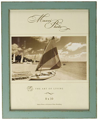 Maxxi Photo Photo Frame With Easel Back, 5 X 7, Blue St. Tropez