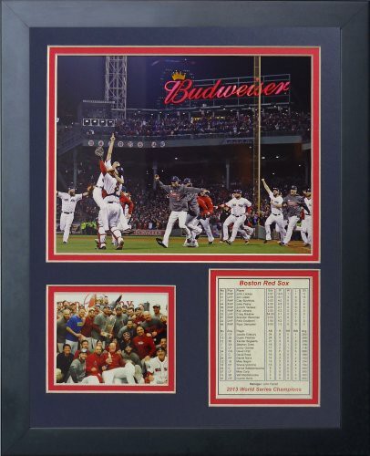 2013 Red Sox World Series Champions 11&quot; X 14&quot; Framed Photo Collage By Legends Never Die, Inc. - Run