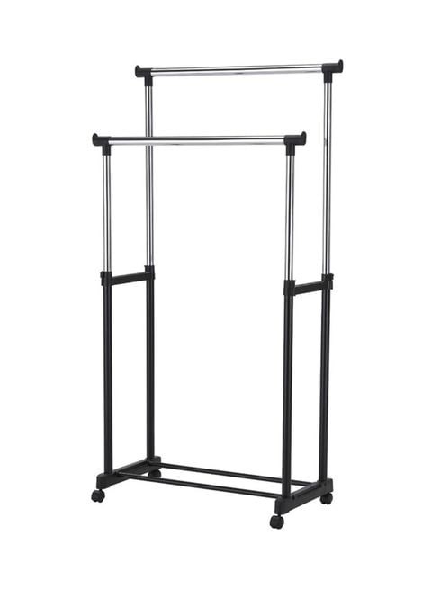 Generic Garment Rack - M Black/Silver Medium