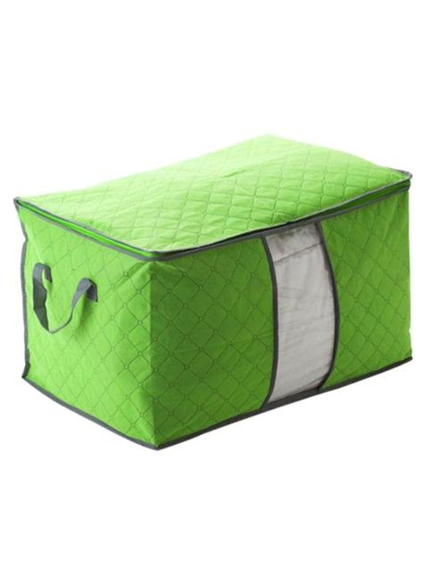 Generic Foldable Blanket Storage Bag Green