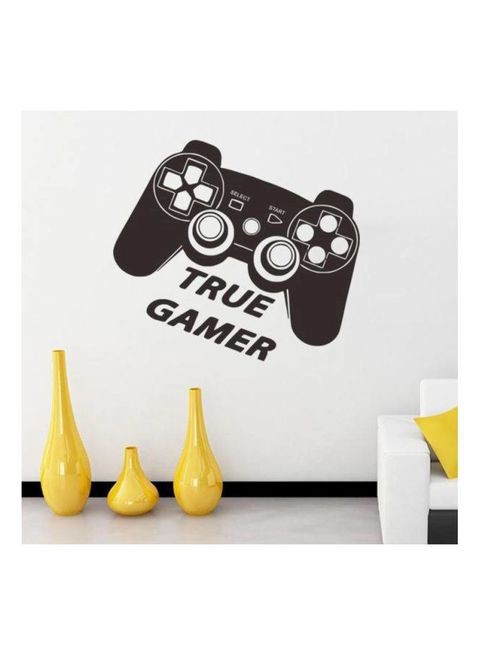 Generic Gamepad Wall Stickers For Kids Rooms Game Controller Poster Home Decor Wall-Papers Decals Wall Stickers Bedroom Murau-Xsq Multicolour