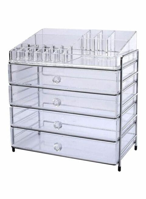 East Lady 5-Layer Cosmetic Organizer Clear