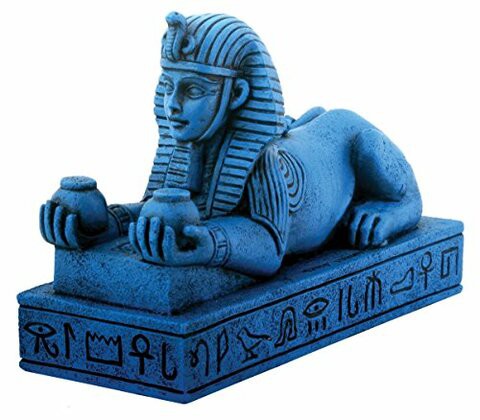 Summit Blue Amenhotep Iii Sphinx Egyptian Figure Collectible