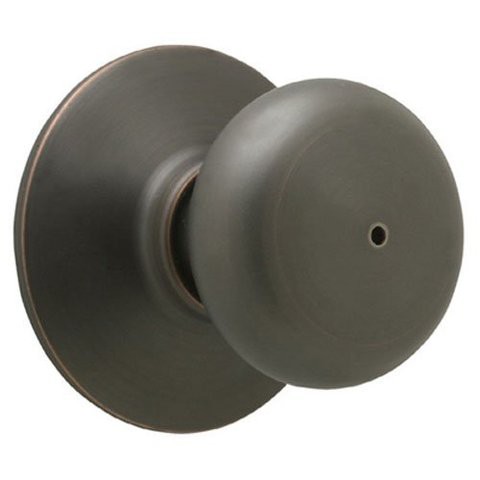 Schlage Lock Co F40Ply716 Aged Bronze Plymouth Privacy Knob