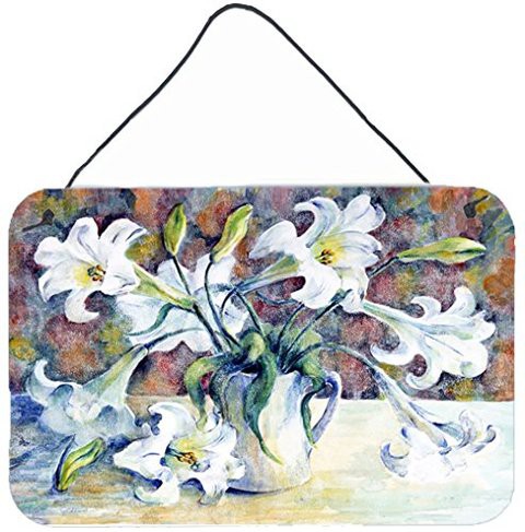 Caroline&#39;s Treasures Gfgo0014Ds812 Easter Lillies Wall Or Door Hanging Prints, 8X12, Multicolor