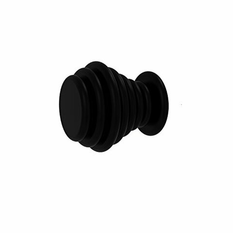 Allied Brass M-1 Designer Cabinet Knob, Matte Black