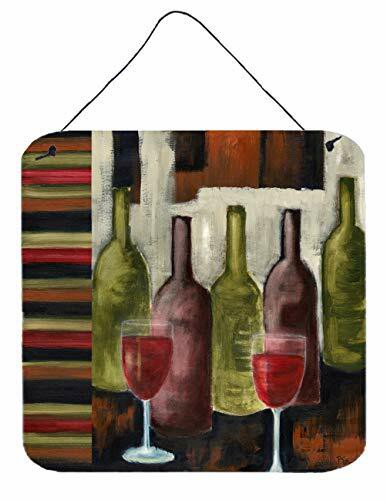 Caroline&#39;s Treasures Pet216Ads66 Red Wine By Petrina Sutton Wall Or Door Hanging Prints, 6X6, Multicolor