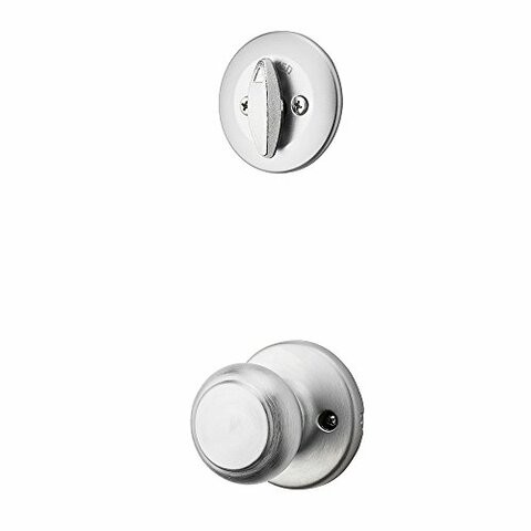 Kwikset 604Cv-26D Cove Signature Series Interior Single Cylinder Handleset Trim Satin Chrome Finish